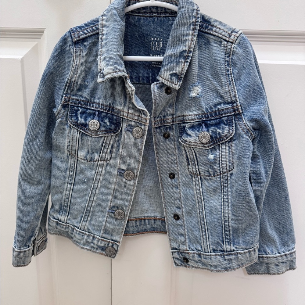 GAP Kids Light Blue Denim Jacket